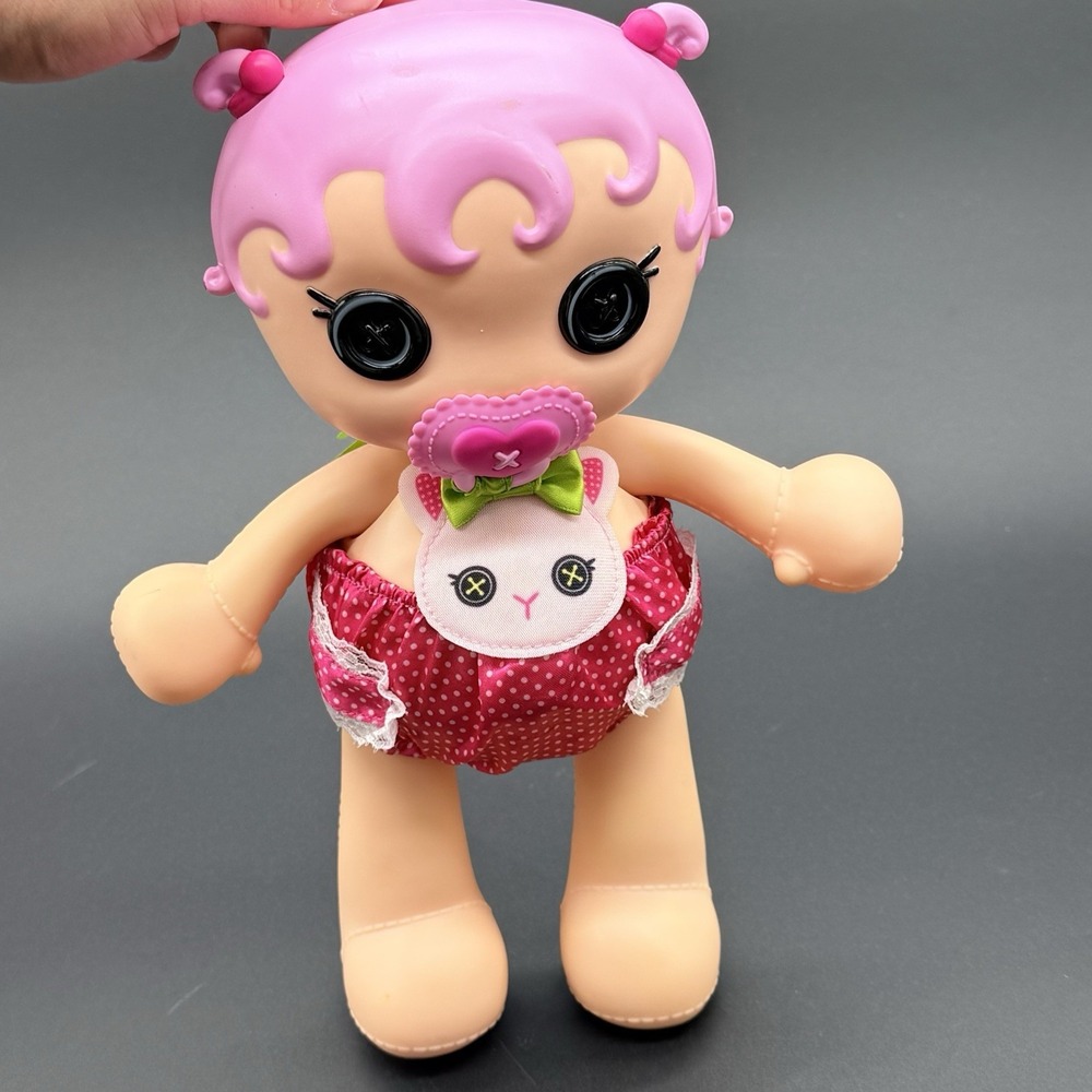 Lalaloopsy Babies Jewel Sparkles Potty Surprise Doll Pink Pacifier MGA 2013